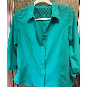 Women’s 3/4 sleeve quick-dry top. M